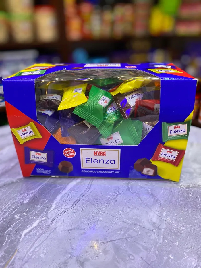 Nyra Elenza colourful chocolaty mini bites